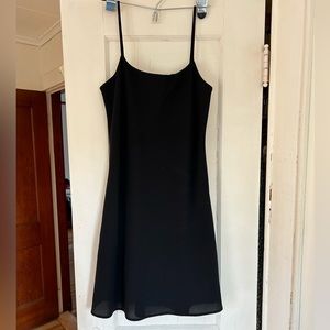 90’s camisole black cocktail dress